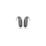 Oticon_Zircon_miniBTE_R_RightLeft_C092SteelGrey_LEDgreen_Hook_500pctSize_w_shadow